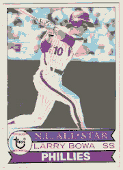 1979 Topps Baseball Cards      210     Larry Bowa